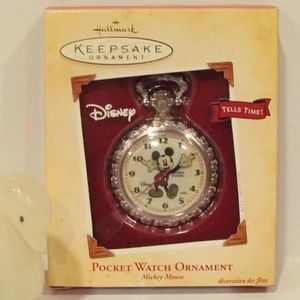Hallmark Other - Hallmark Ornament Disney Mickey Mouse Pocket Watch Hallmark Other - Hallmark Ornament Disney Mickey Mouse Pocket Watch